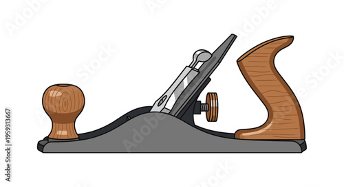 Hand Plane Tool for Woodworking.