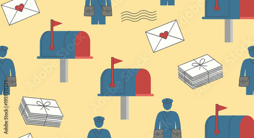 Mailboxes and Postal Workers.