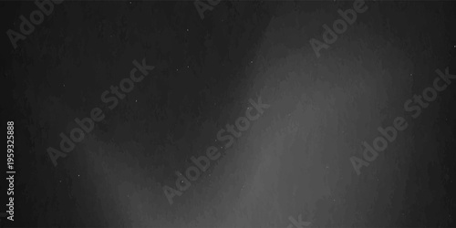 Texture effect grainy gradient background, dark white gray monochrome abstract noise texture Black