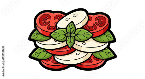 Caprese Salad Stack