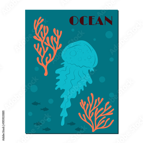 ocean life illustration