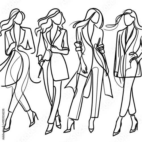 ladies vector