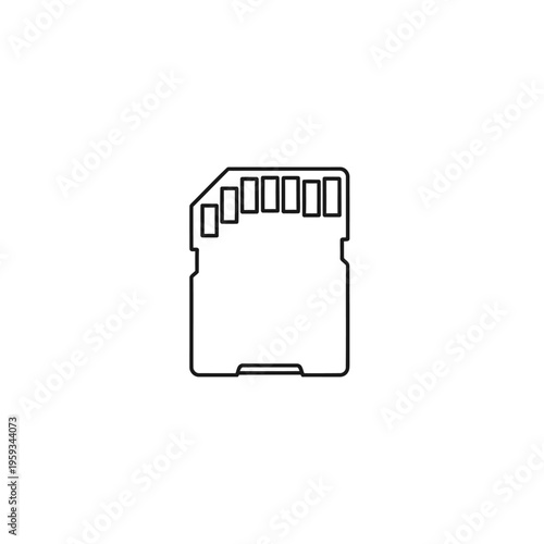 Close-up of a Micro SD Card with Memory Storage Device for Digital Devices