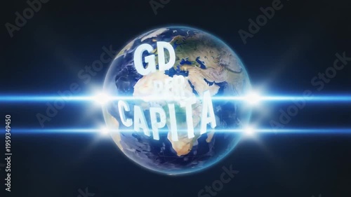 GDP per capita in the world.