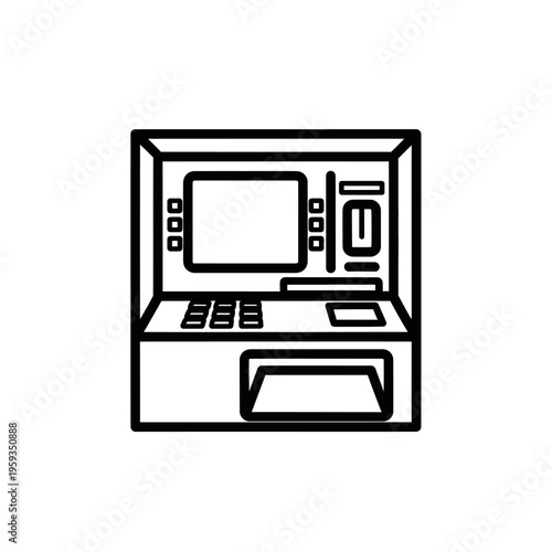 Digital ATM Machine Interface for Financial Transactions and Banking Services