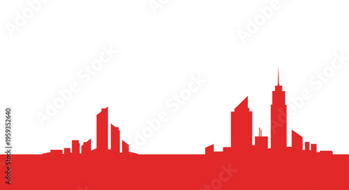 Canada day celebrations in toronto city skyline on july 1st