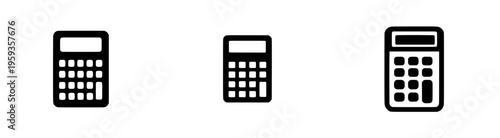 Timeless Tool of Mathematics - A Classic Calculator Icon