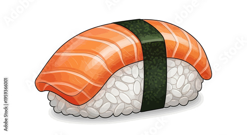 Salmon Nigiri Sushi