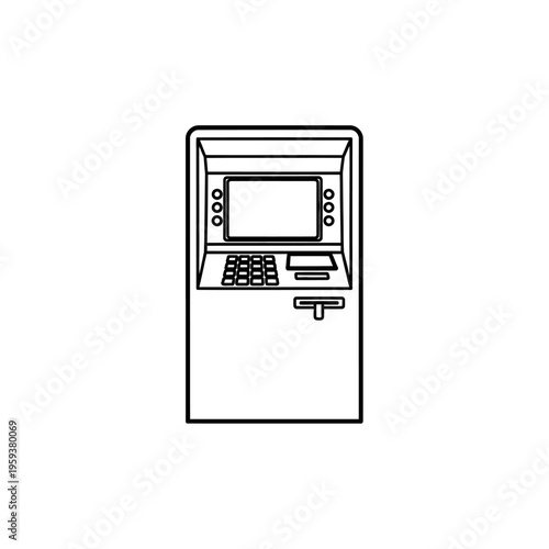 Modern Automated Teller Machine for Banking Transactions and Cash Withdrawals