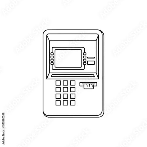 Modern Cash Register Device for Retail Payment Transactions and Point of Sale Systems