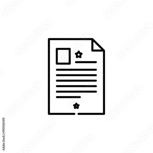 Professional Document Presentation with Text and Graphic Elements for Business Use