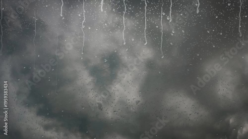 dark sky background and lightning strikes. Storm concept. Extreme weather. Weather changes. Global warming effects