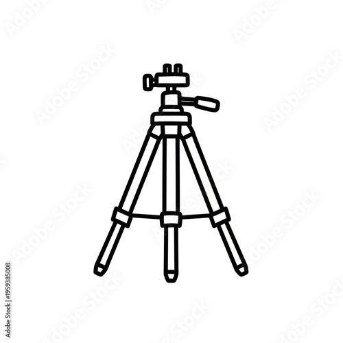 Professional Tripod with Camera Mount for Stable Photography and Video Recording