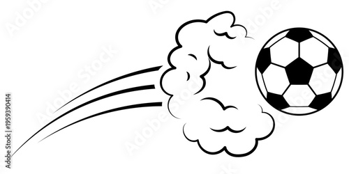 Soccer ball football icon vector logo or team illustration. Dynamic sport graphic with world cup 2026