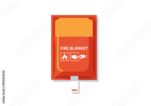 Fire Blanket Safety Equipment for Emergency Situations and Fire Prevention