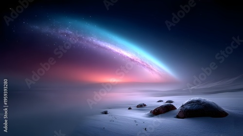 rainbow over the sea