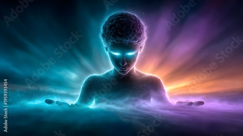 3d rendered illustration of a human brain