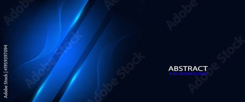 Abstract futuristic background with glowing light effect.Vector illustration.