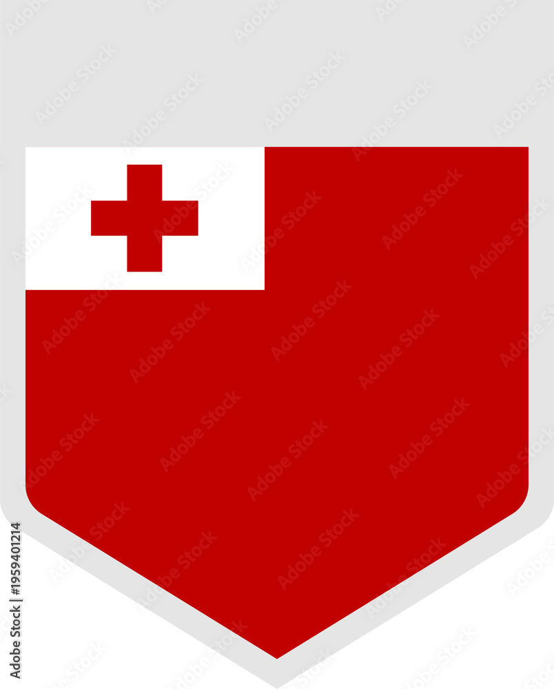 Fototapeta premium tonga flag