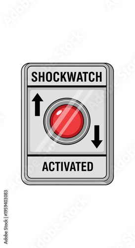 Shockwatch Activated Indicator Button Device. Free Download Shockwatch Activated Indicator Button Device. - GFXLoad