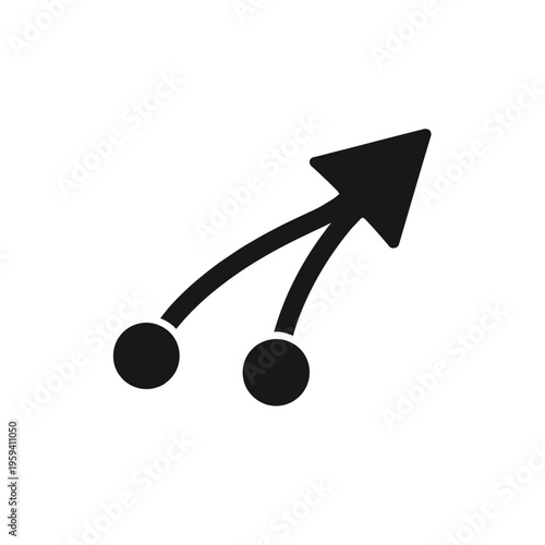 Strategic Convergence Icon: Depicting the Dynamic Fusion of Multiple Inputs into a Singular, Unified Output Leading to Upward Progression, Optimized Workflow Integration for Enhanced Efficiency & Goal