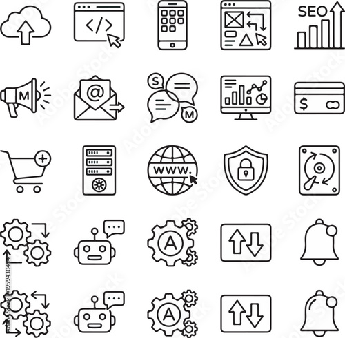 Digital service icon