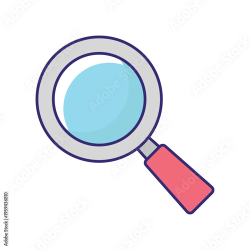 Search Vector icon which can easily modify or edit