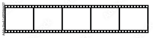 Film icon vector. The film icon is used for video elements, camera, film.