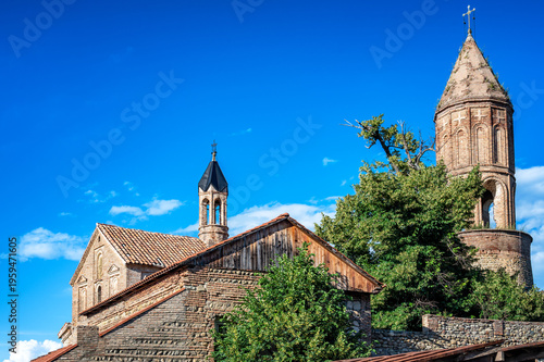 View of St George Basilica above Sighnaghi