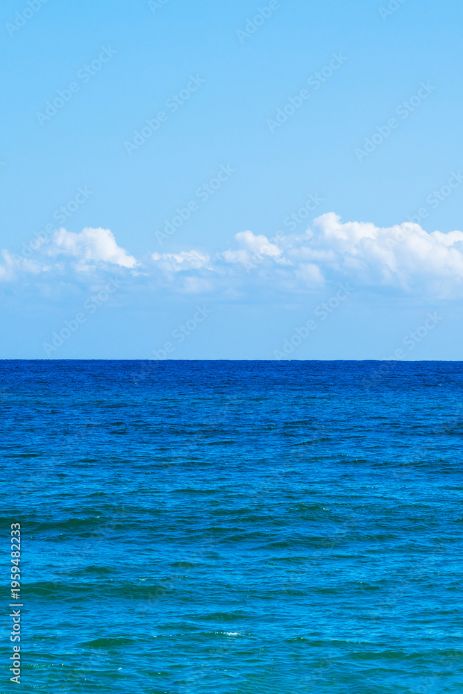 Fototapeta premium 青空 水平線 海