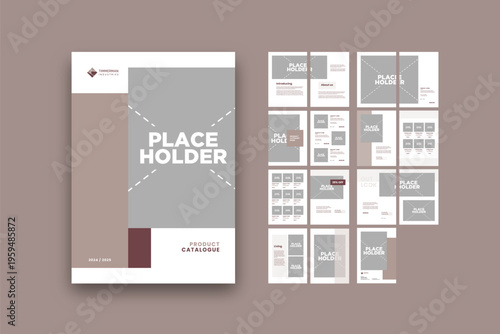 product catalog design template