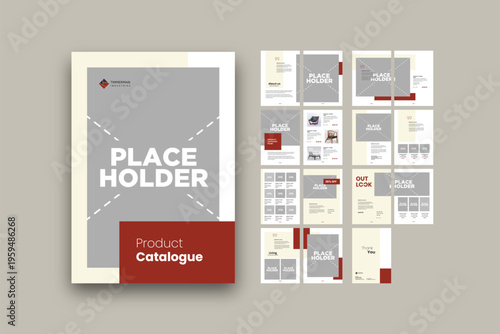 product catalog design template