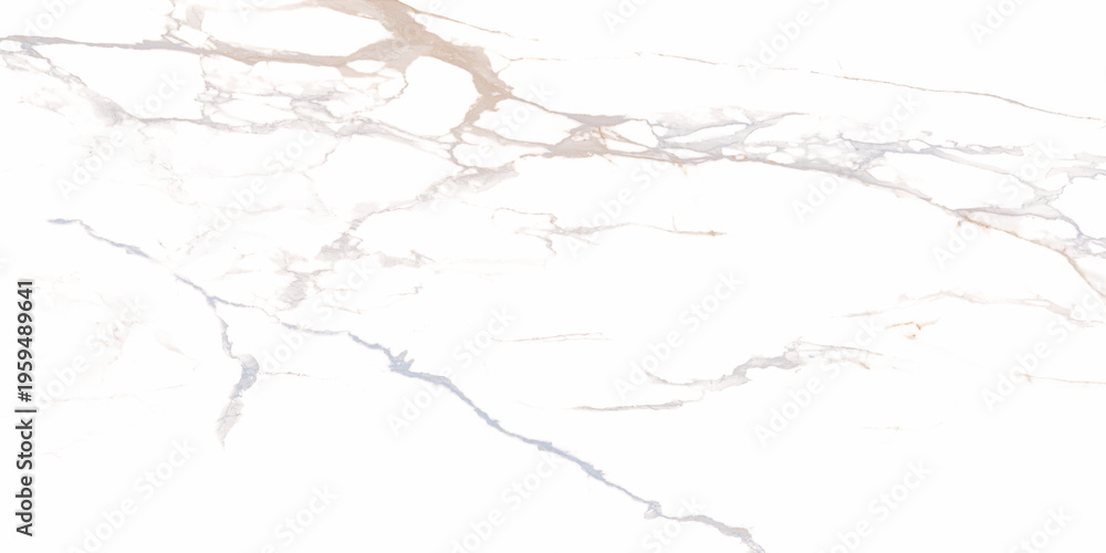 Fototapeta premium Decorative white statuario marble stone texture.