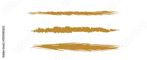 ブラシストロークの素材