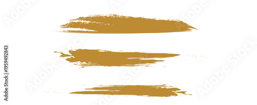 筆の筆跡テクスチャー