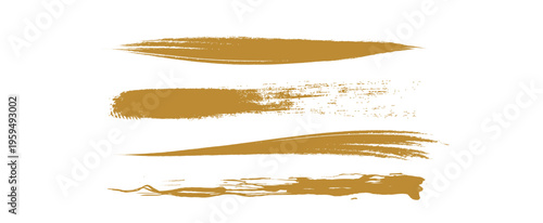 筆の筆跡テクスチャー