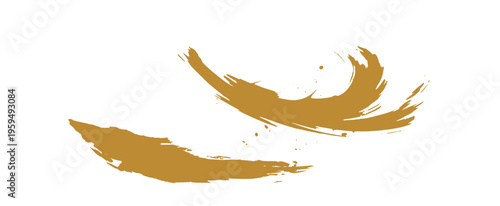 ブラシストロークの素材