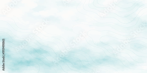 Abstract blue sky background featuring fluffy white clouds in a bright sunny nature atmosphere for a beautiful clear day cloudscape