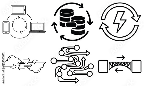 Data Flow and Exchange Concepts in Technology and Business
