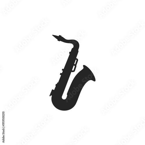 Silhouette of a Saxophone