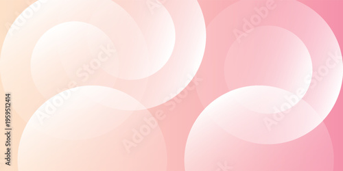 abstract background.modern.minimalist.pink and yellow gradations.circle effect.memphis.trendy .eps 10
