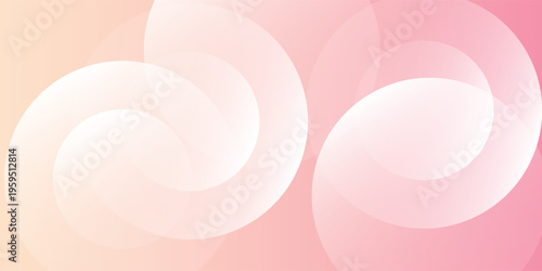 abstract background.modern.minimalist.pink and yellow gradations.circle effect.memphis.trendy .eps 10