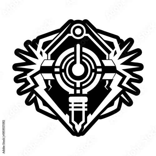 Soul symbol icon designed in solid style