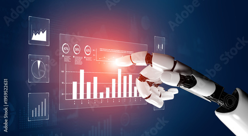 An AI interface for financial data analysis and stock market reporting. Using AI to generate charts for tracking trends and investment data. Motif