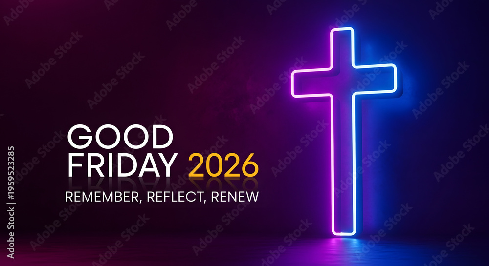 Fototapeta premium memperingati good friday 2026
