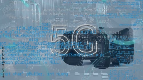 Animation of metaverse city