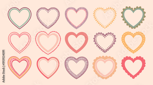 A vibrant, stylized border design element in shades of pink, yellow, and white, evoking a sense of creativity and playfulness.