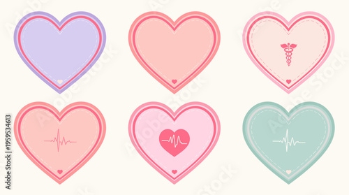 A calming pink gradient background with white accents, evoking a sense of serenity and modernity.