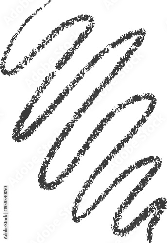 Wavy Hand Drawn Line