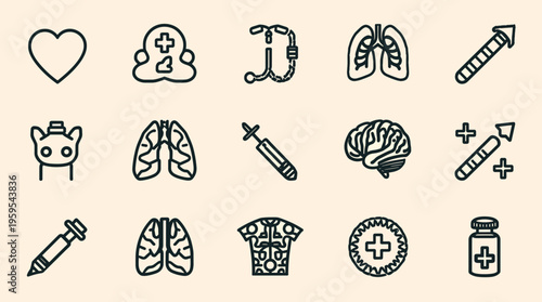 A simple pencil icon on a beige background, symbolizing creativity and writing.